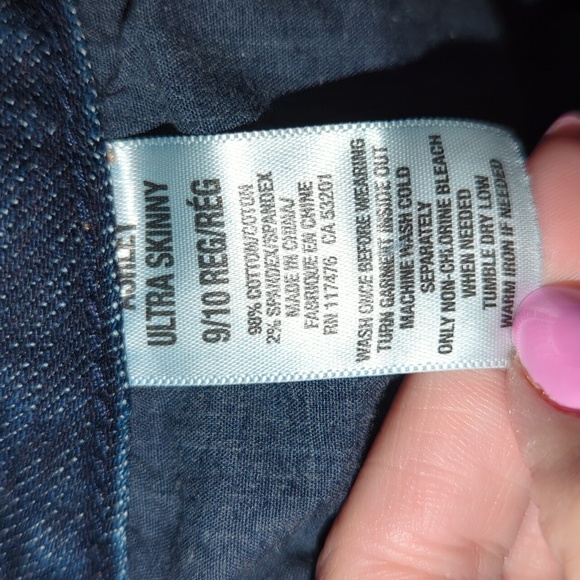 Aeropodtale Ashley Ultra Skinny Jeans 👖9/10R - Picture 13 of 13